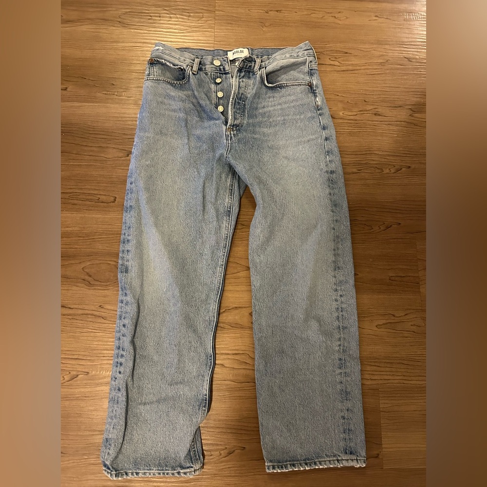 Agolde High Rise Women Jeans - Light Blue